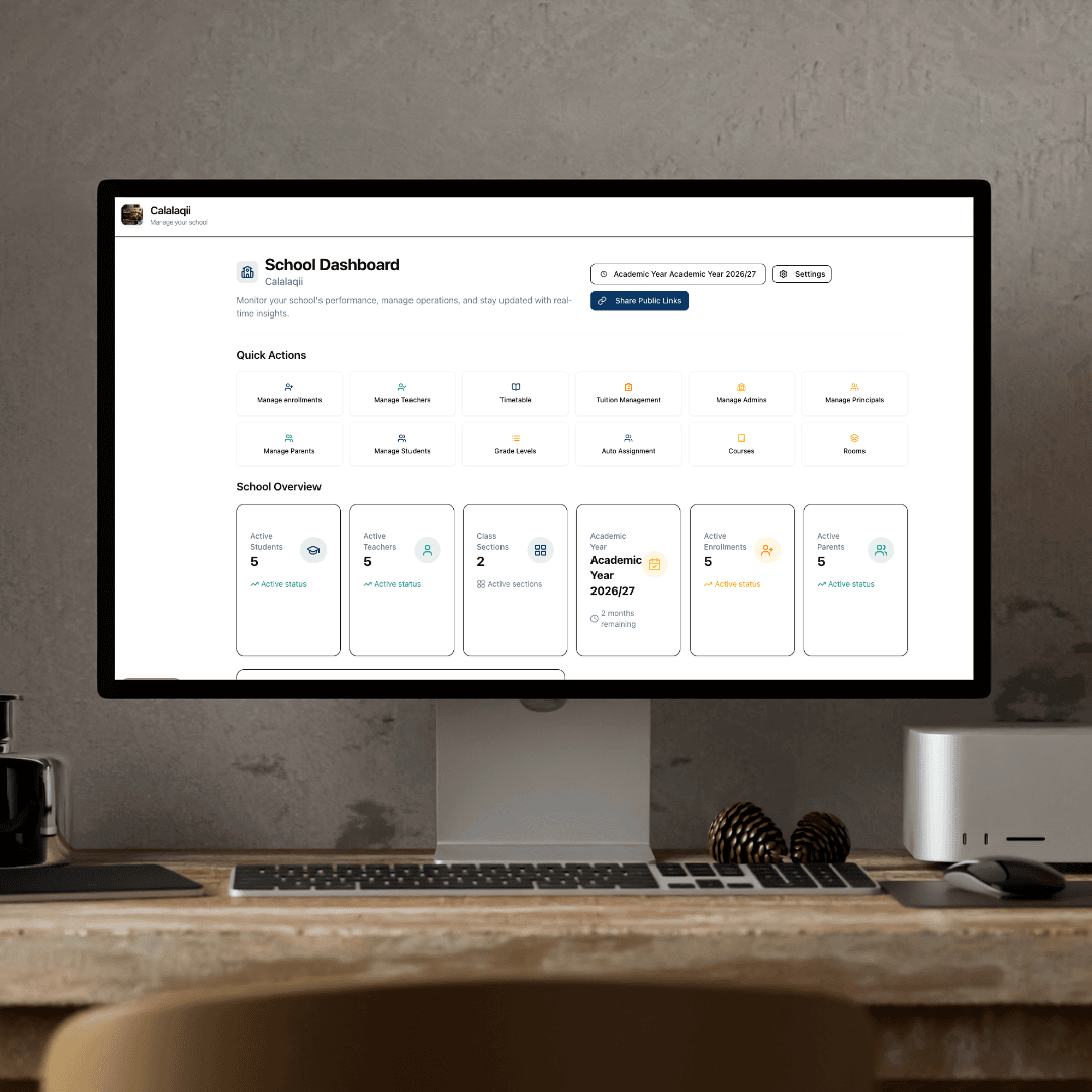 Teacher Command Center